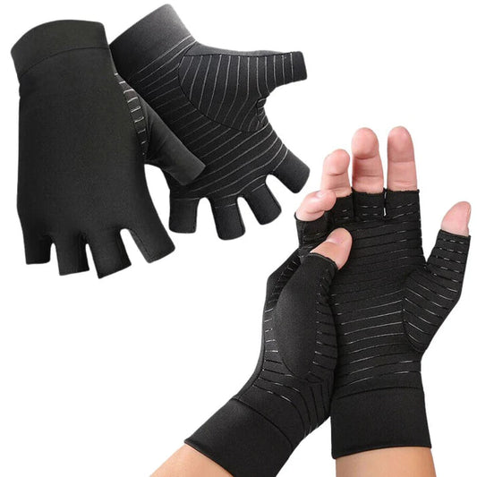 Pain Relief Compression Copper Arthritis Gloves Hand Wrist Brace Finger Support My Store