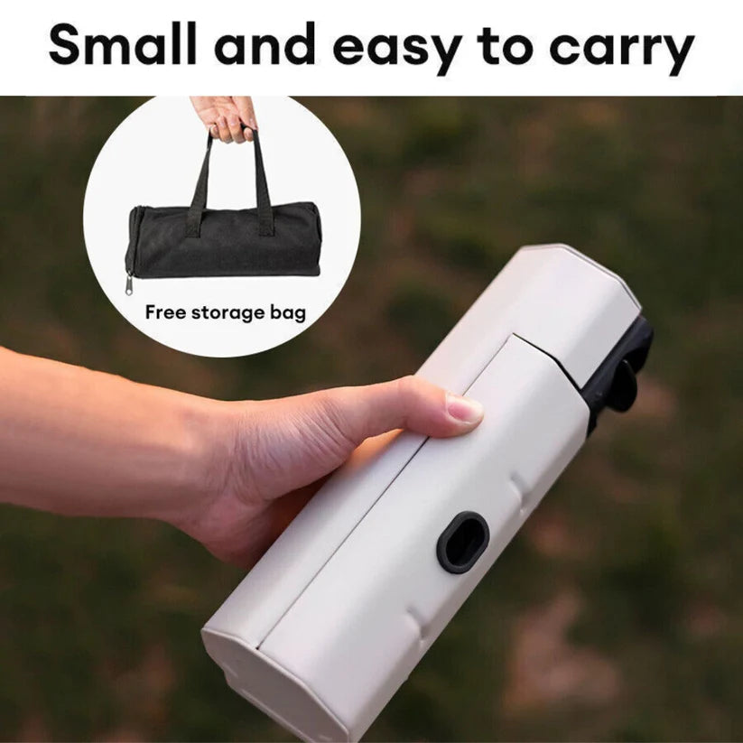 {{ Desk Fan, Portable USB Rechargeable Fan 180° Tilt Folding Personal Fan With Power Display, 5 Speeds Ultra Quiet Table Fan }} {{ White,Blue,Pink,Black,Dark Khaki }}