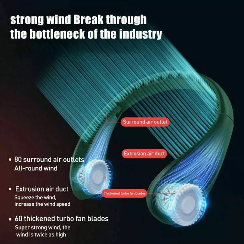 {{ Desk Fan, Portable USB Rechargeable Fan 180° Tilt Folding Personal Fan With Power Display, 5 Speeds Ultra Quiet Table Fan }} {{ White,Blue,Pink,Black,Dark Khaki }}