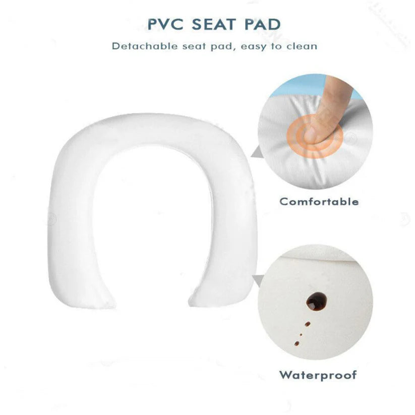 Potty Trainer Toilet Seat With Ladder Chair Kids Toddler Step Up Training Stool