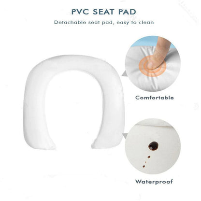 Potty Trainer Toilet Seat With Ladder Chair Kids Toddler Step Up Training Stool