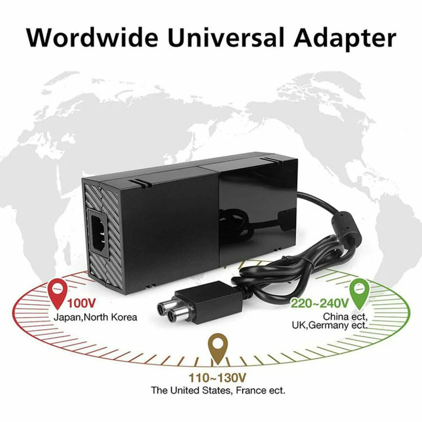 Power Supply AC Adapter for Xbox One Brick Charger Power Supply Cord Cable Ausie Sales