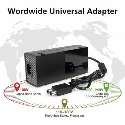 Power Supply AC Adapter for Xbox One Brick Charger Power Supply Cord Cable Ausie Sales