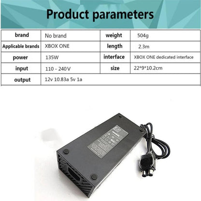Power Supply AC Adapter for Xbox One Brick Charger Power Supply Cord Cable Ausie Sales