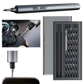 Rechargeable Electric Power Screwdriver Magnetic Cordless Screw Driver Precision Bit Set