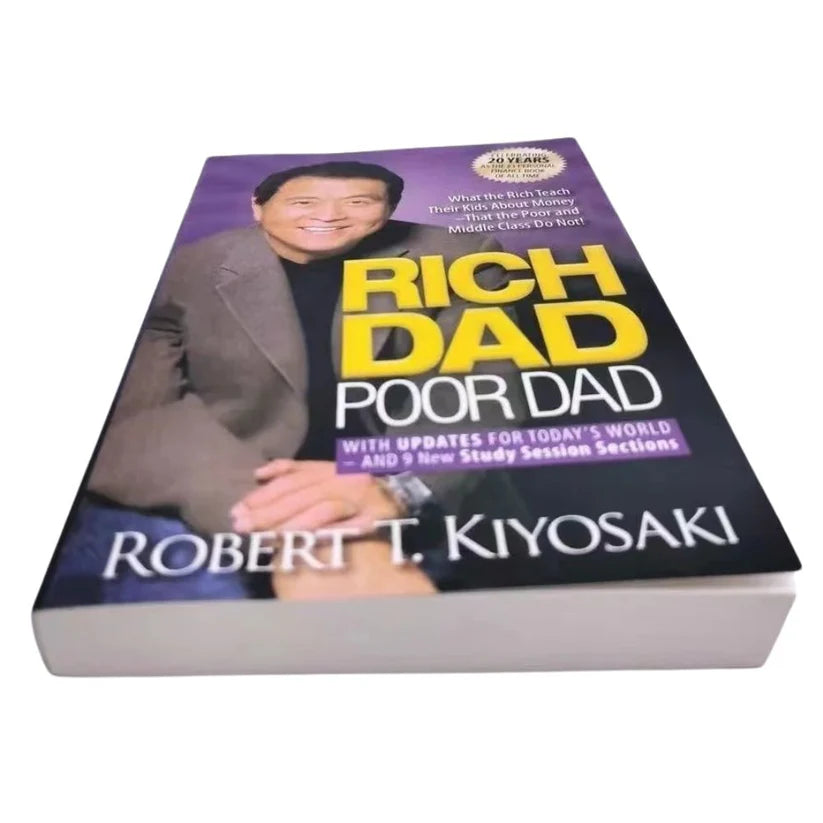 Rich Dad Poor Dad by Robert Kiyosaki Paperback Book