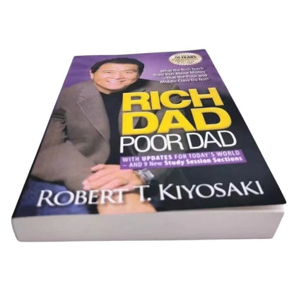 Rich Dad Poor Dad by Robert Kiyosaki Paperback Book