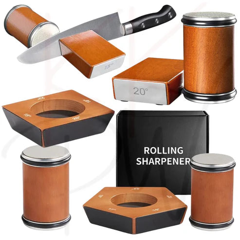Rolling Knife Sharpening System Sharpener Made Easy 2/4/5 Angles Degree Sharpen