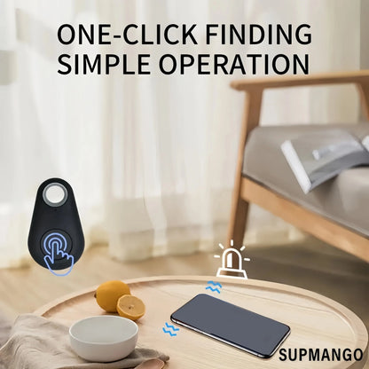 Mini GPS Pet Tracker Wallet Anti-Lost Device with Two-Way Positioning for Android Smartphones Pet Accessories