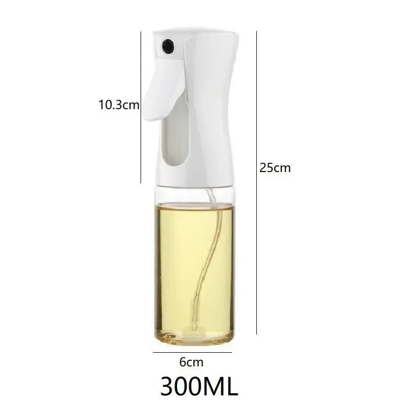 Spray bottle with measurements on a white background

