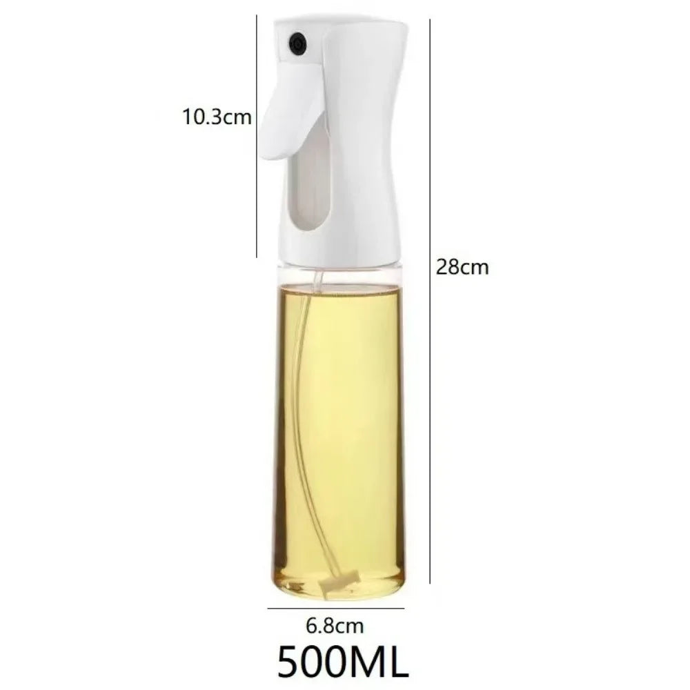 Spray bottle with measurements on a white background

