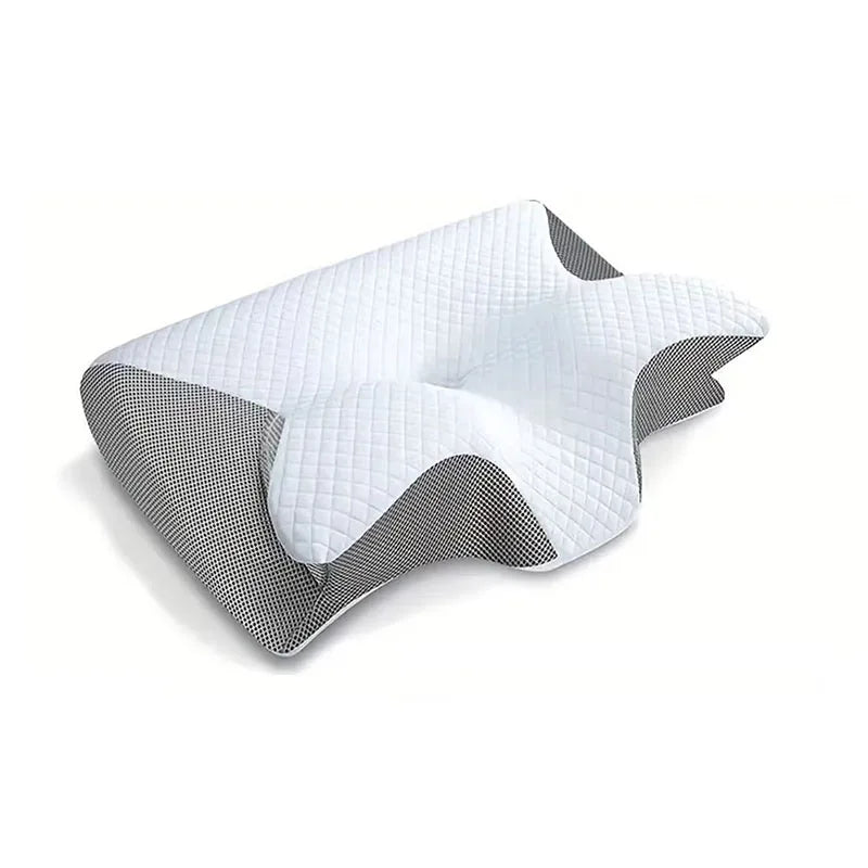 Memory Foam Neck Contour Pillow For Ergonomic Support