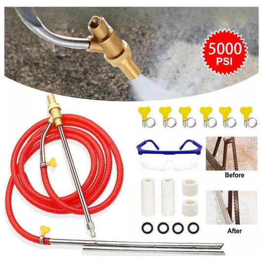 Sand Blaster Washer Kit Wet Blasting High Pressure Sandblasting Water Gun Kit