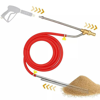 Sand Blaster Washer Kit Wet Blasting High Pressure Sandblasting Water Gun Kit