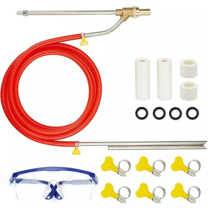 Sand Blaster Washer Kit Wet Blasting High Pressure Sandblasting Water Gun Kit