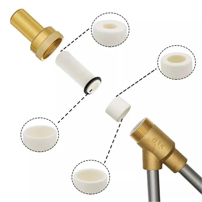 Sand Blaster Washer Kit Wet Blasting High Pressure Sandblasting Water Gun Kit