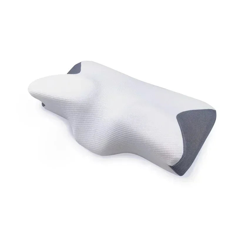 White and gray wrist support on a white background

