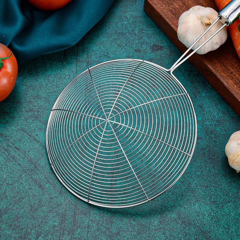 Set of 3 Spider Stainless Steel Strainer Skimmer Spoon For Cooking Frying Pasta