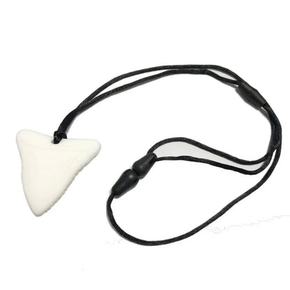 Shark Tooth Sensory Chew Necklace For Biting, Teething, Autism, ADHD & Fidgeting