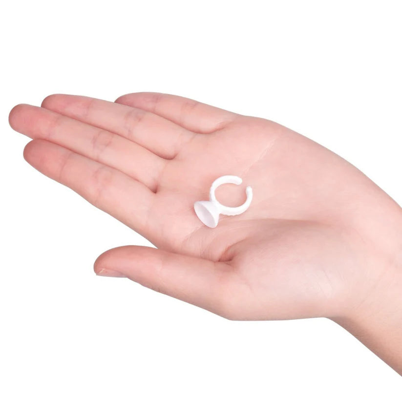 TATTOO Ink Plastic Cup Rings S/L Pigment Pots For Cosmetic Microblading & Tattooing