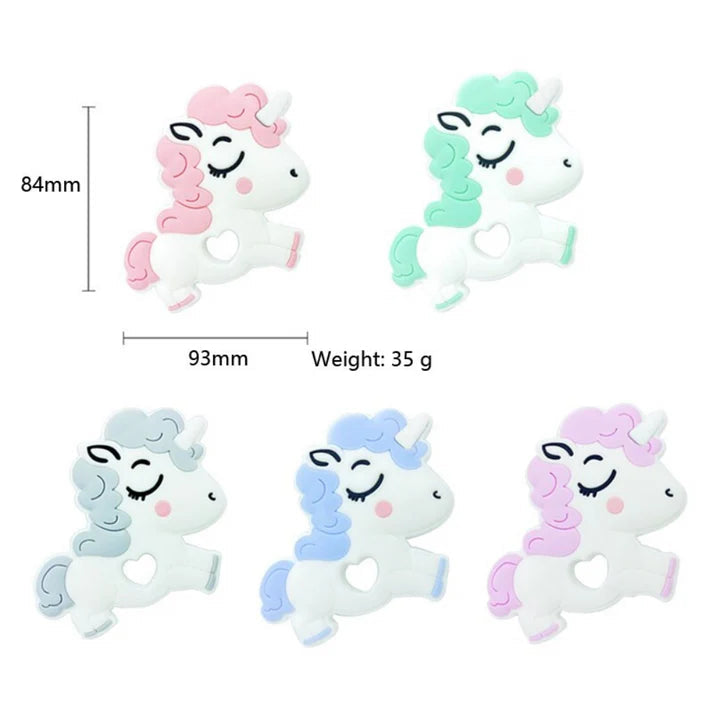 Unicorn Sensory Chew Necklace For Biting, Teething, Autism, ADHD & Fidgeting