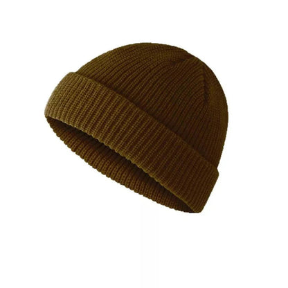 Unisex Beanie Men Women Plain Winter Ski Knitted Hat Cap Thermal Warm Knit Bulk