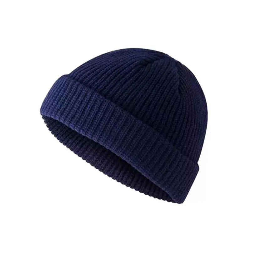 Unisex Beanie Men Women Plain Winter Ski Knitted Hat Cap Thermal Warm Knit Bulk