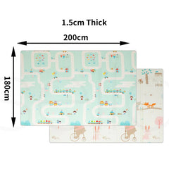 XPE Foam Kids Play Mat Baby Crawling Pad Floor Foldable Non-slip Carpet