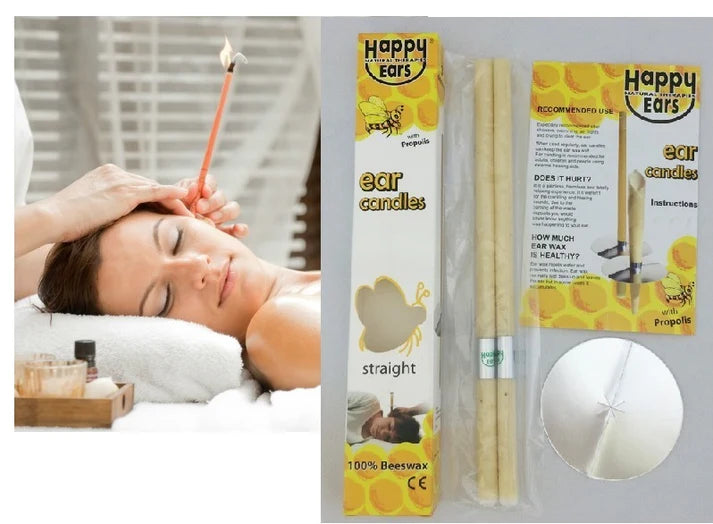 100% Beeswax Ear Candling Candles Candle Natural Quality Aromatherapy My Store