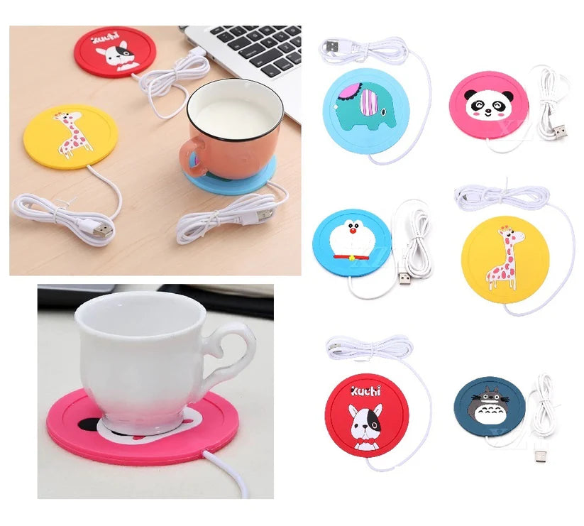 Smart USB Coffee Mug Warmer Tea Milk Cup Heater Pad Heating Plate Home Office My Store