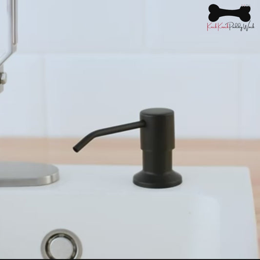 Auto Glass Rinser Metal Cup Bottle Coffee Washer for Kitchen Sink Brushed/Black