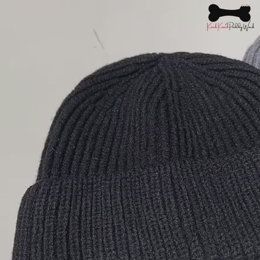 Unisex Beanie Men Women Plain Winter Ski Knitted Hat Cap Thermal Warm Knit Bulk