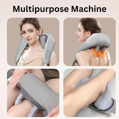 5D Goletsure Neck, Shoulder & Trapezius Massager with Heat For Pain Relief My Store