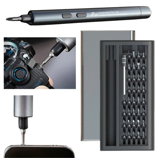 Rechargeable Electric Power Screwdriver Magnetic Cordless Screw Driver Precision Bit Set Ausie Sales