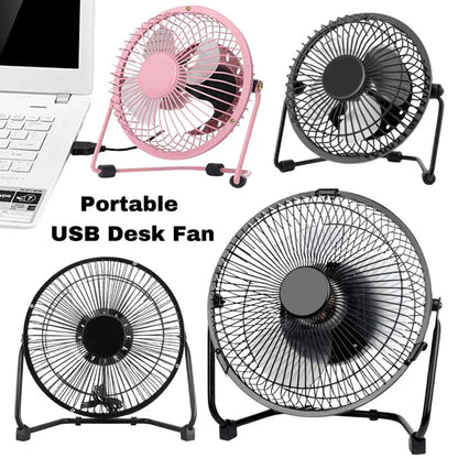 4inch / 6inch / 8inch Portable USB Mini Cooling Fan Small Desk Desktop Cooler Ausie Sales