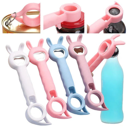 4 In 1 Bottle Opener Stainless Steel Multifunction Jar Can Beer Bottle Opener Ausie Sales