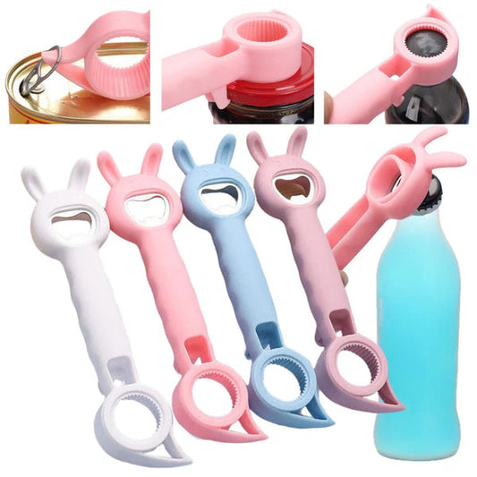 4 In 1 Bottle Opener Stainless Steel Multifunction Jar Can Beer Bottle Opener Ausie Sales