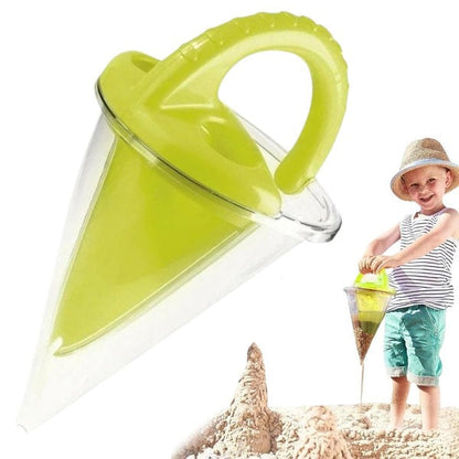 Beach Overflow Funnel Plastic Digging Sand Strainer Kit Funnel Decor Ausie Sales