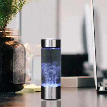 450ml Hydrogen Water Bottle Alkaline Ionizer Rich Generator Machine My Store