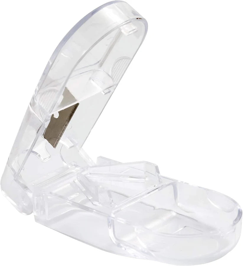 Portable Pill Cutter Tablet Vitamin Splitter Divider Travel Medicine Storage Box - Ausie Sales
